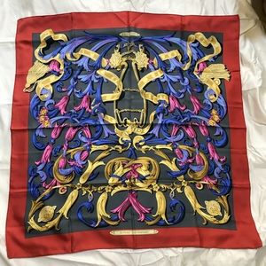 Hermès Scarf “Le Mors á le Conétable” multicolor